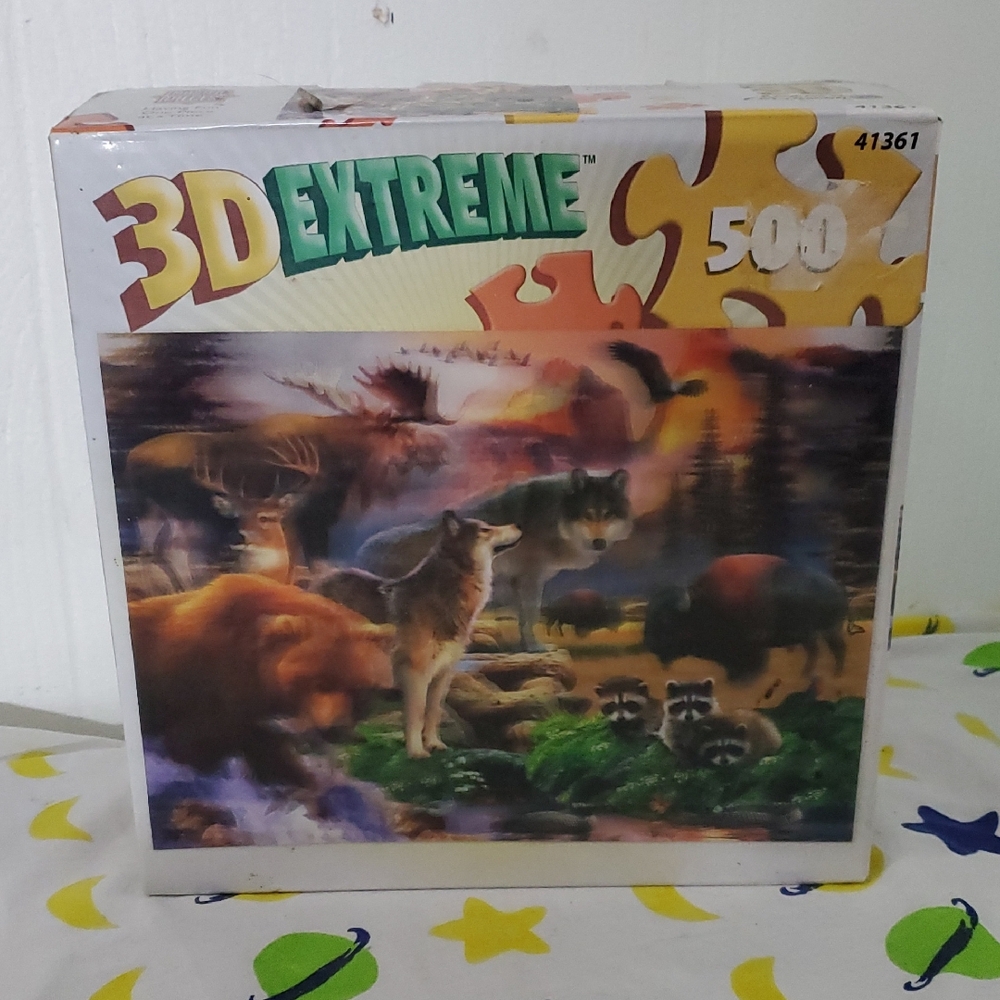 3D Extreme Wildlife Puzzle‎ - 500 Pieces